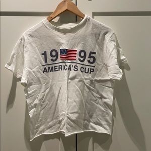 Brandy Melville American flag top